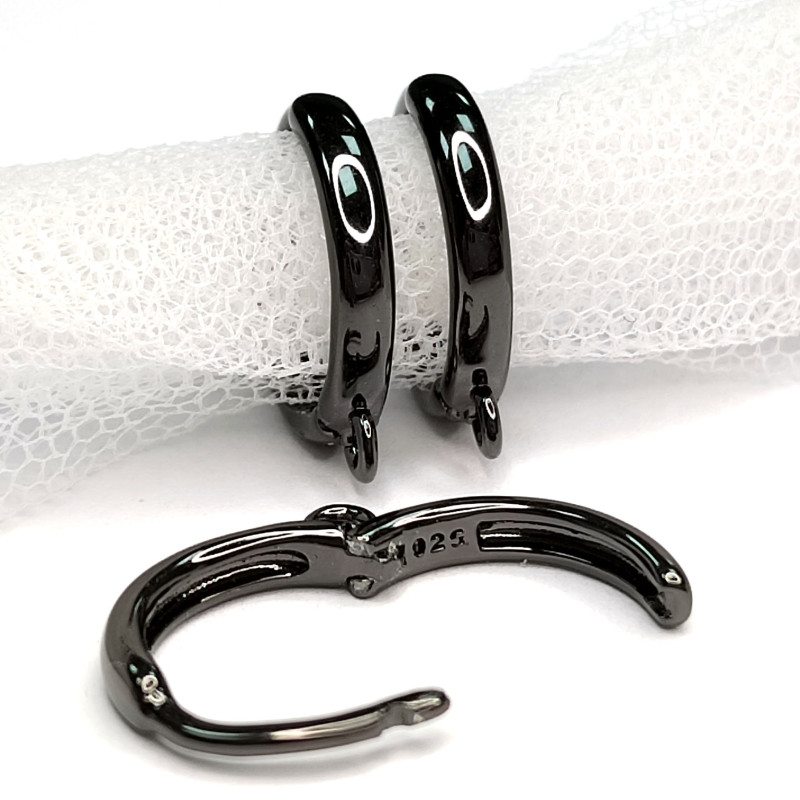 Швензы круглые с петелькой, 15х2,5 мм, пара