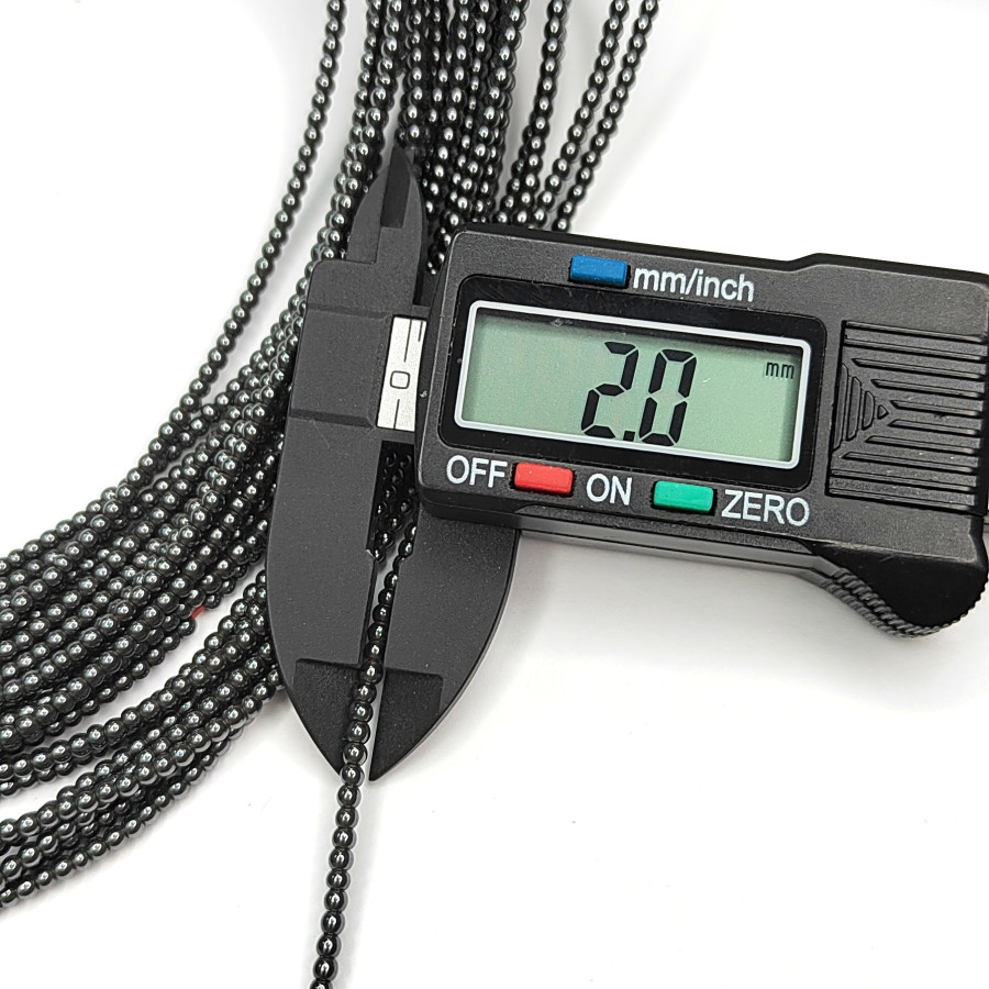 2 мм Гематит гладкий шар