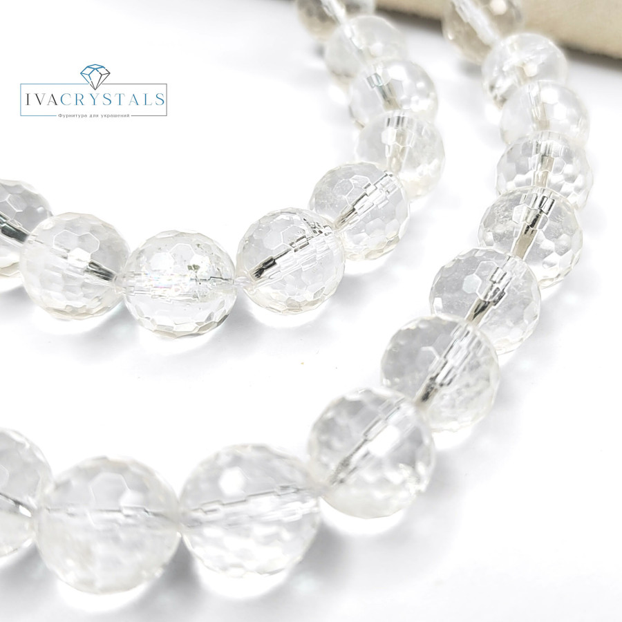 Горный хрусталь натуральный в огранке