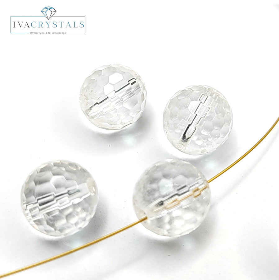 Горный хрусталь натуральный в огранке