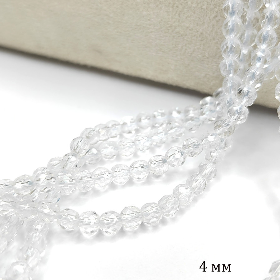 Горный хрусталь натуральный в огранке