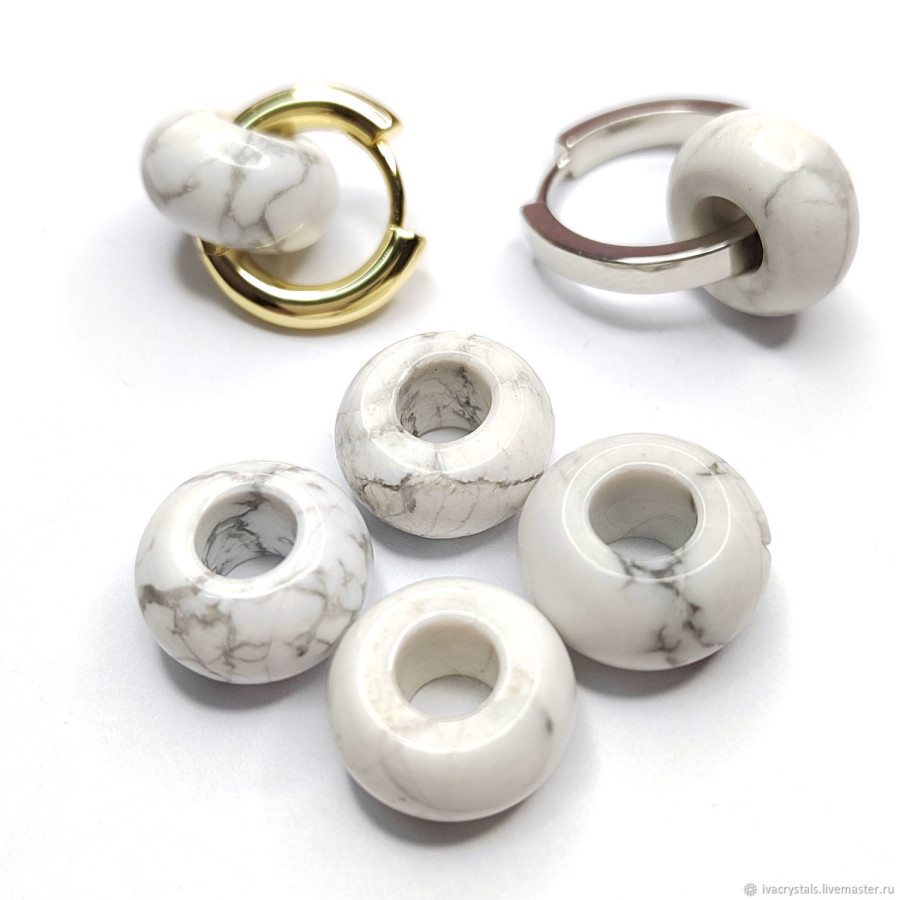 Кахалонг подвеска бублик 14 мм, ШТУКА