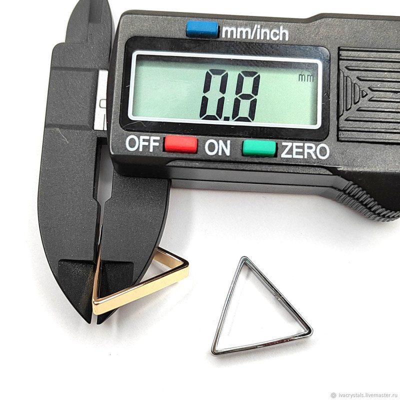 Подвеска Треугольник 15х3 мм, ШТУКА