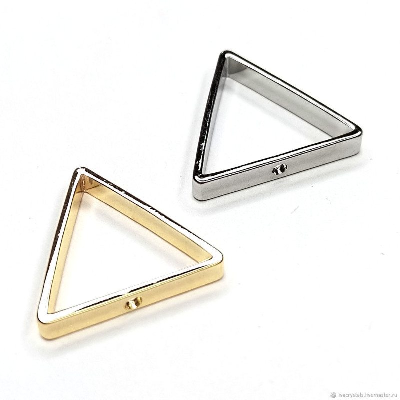 Подвеска Треугольник 15х3 мм, ШТУКА