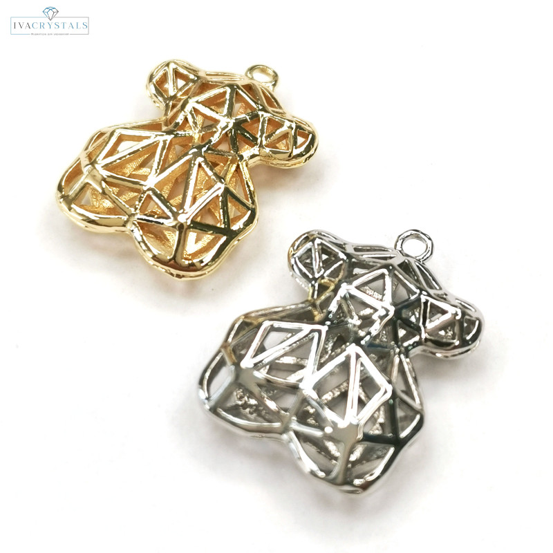 Подвеска Мишка 17х14 мм