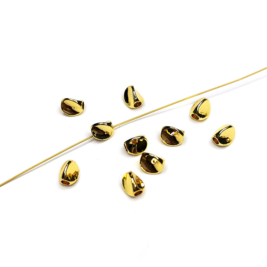 5х4 мм Разделительная бусина металлическая, ШТУКА