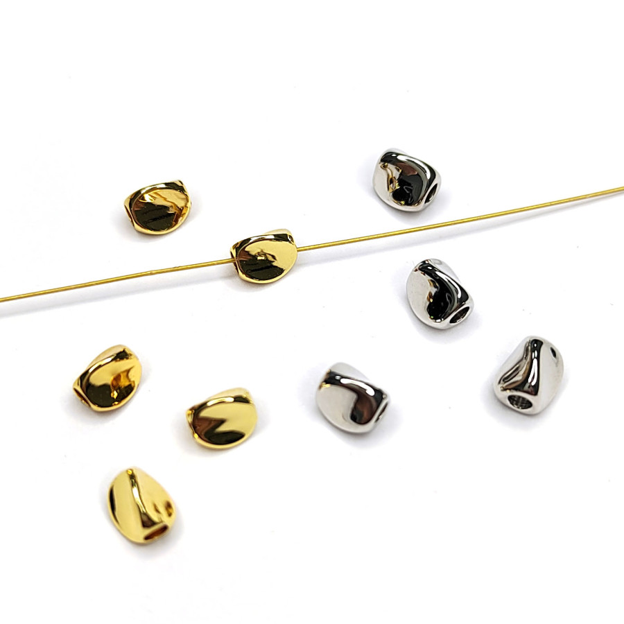 5х4 мм Разделительная бусина металлическая, ШТУКА