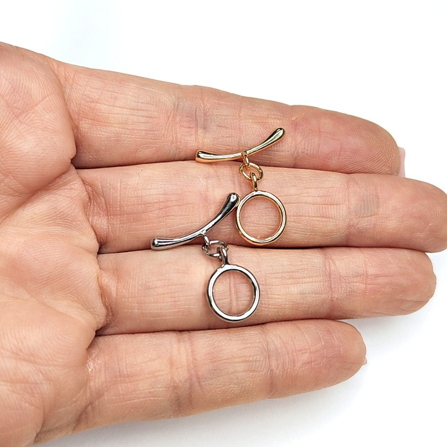 Тогл 10 мм с выгнутой палочкой, штука