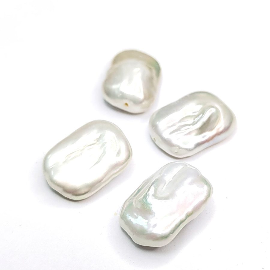 Жемчуг натуральный Кеши 17х12 мм, культивированный, ШТУКА