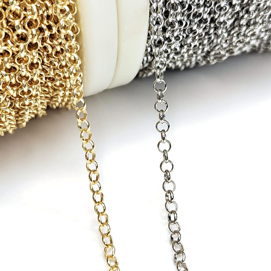 Ролло 4 мм цепочка, 20 см