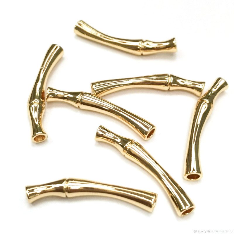 Трубочка 30х4 мм, Разделительная бусина