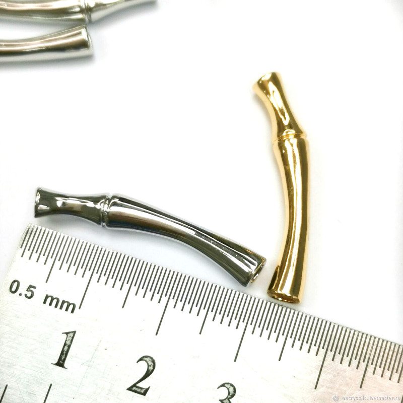 Трубочка 30х4 мм, Разделительная бусина