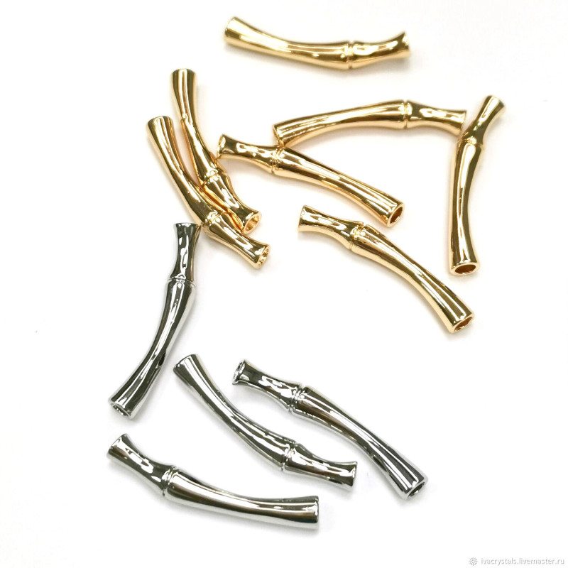 Трубочка 30х4 мм, Разделительная бусина