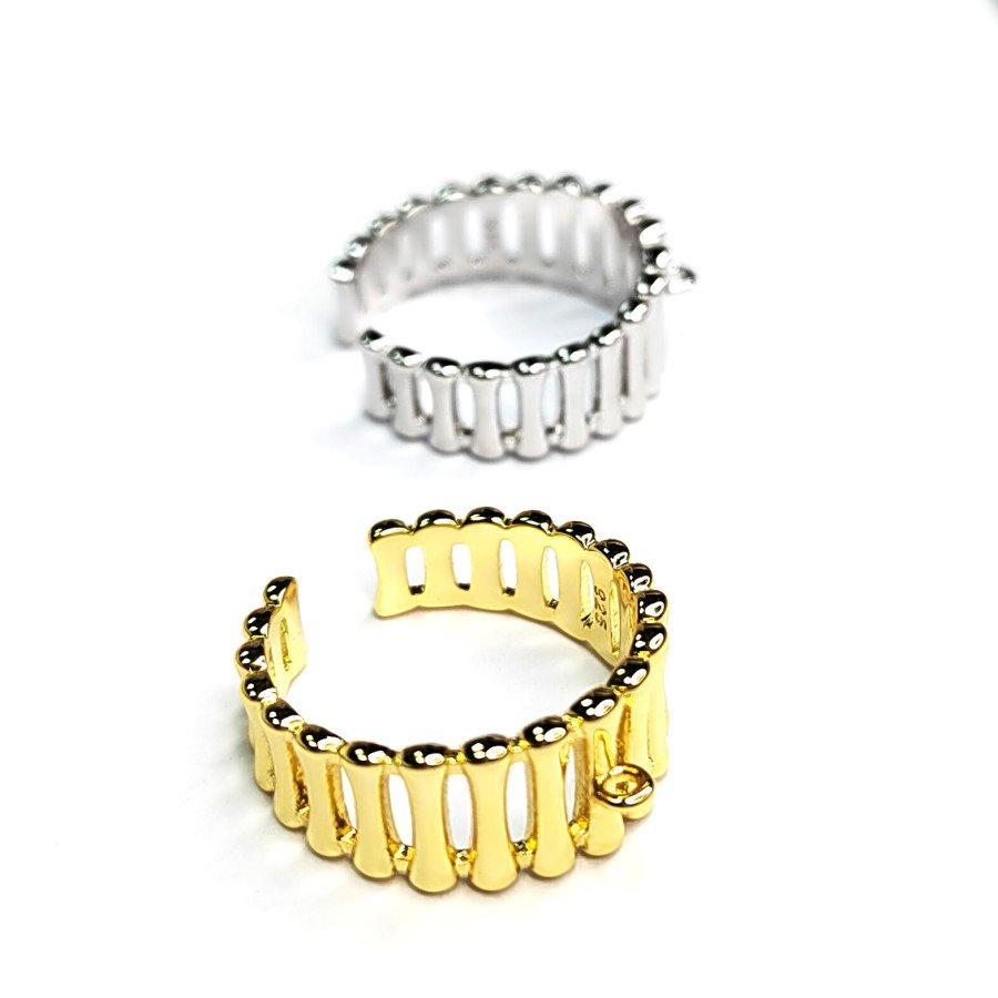 Кольцо-основа 21х9 мм с петлей для подвесок