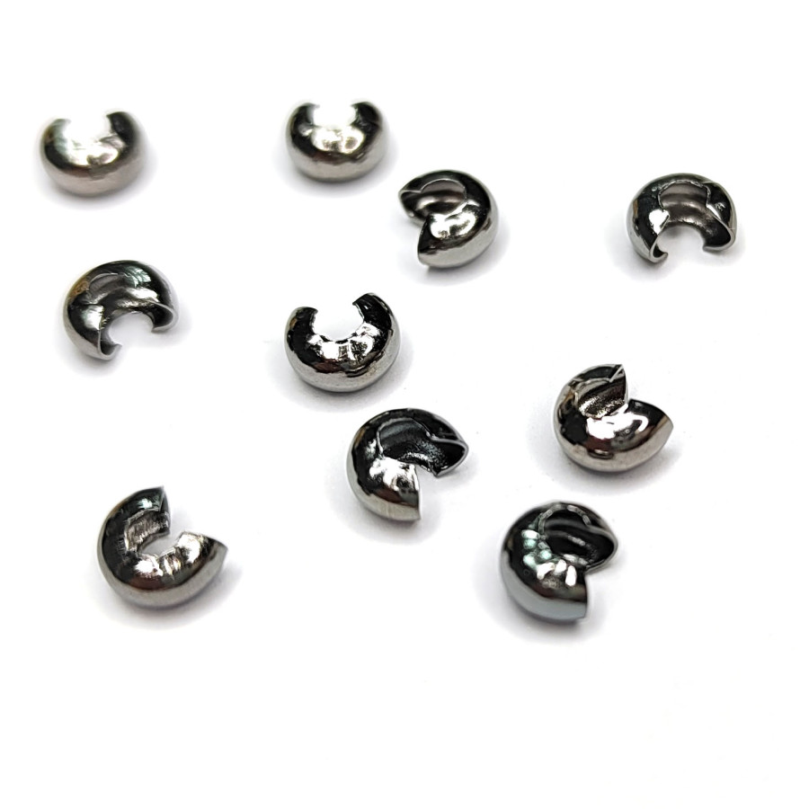 Укрывная маскировочная бусина 4 мм, 10 штук