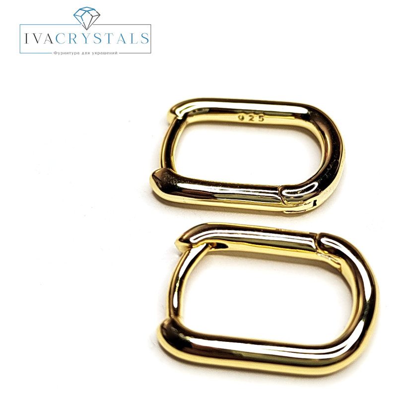 Швензы конго Овалы 16х12х3 мм, пара