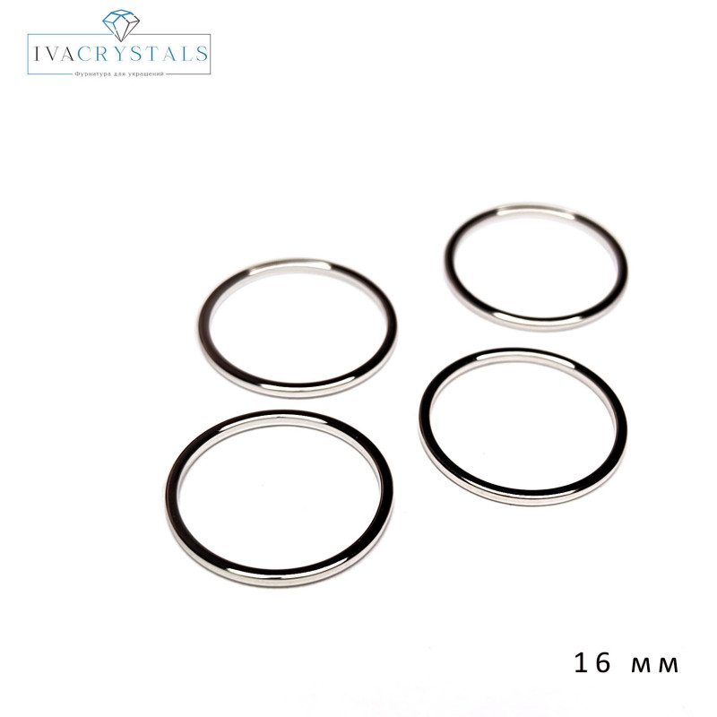 Коннектор кольцо 16 мм, ШТУКА