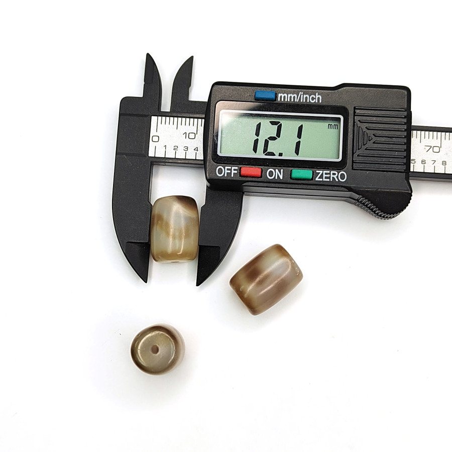 Бусина Дзи "Лошадь" 16х12 мм, штука