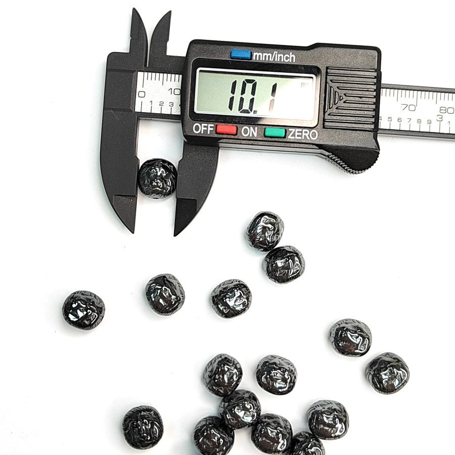 Лев 10 мм бусина из гематита, штука