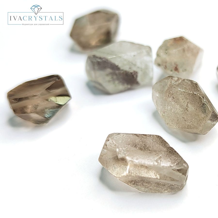 16х11 мм Горный хрусталь натуральный, Огранка, штука
