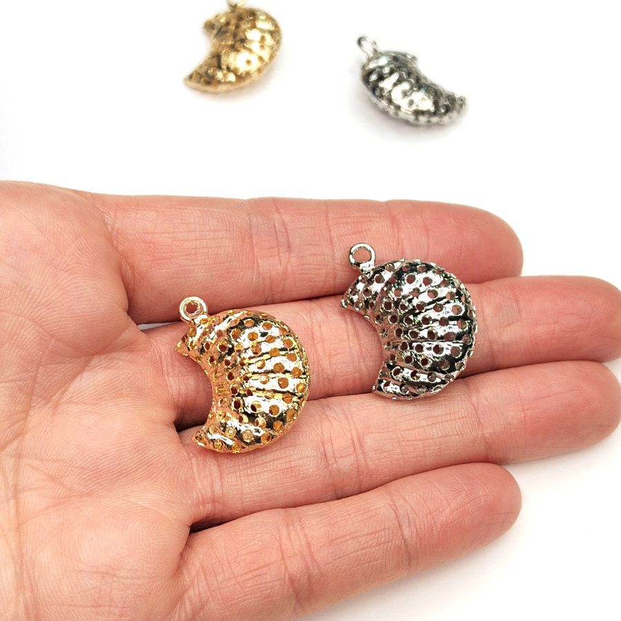 Подвеска Полумесяц 24 мм, штука