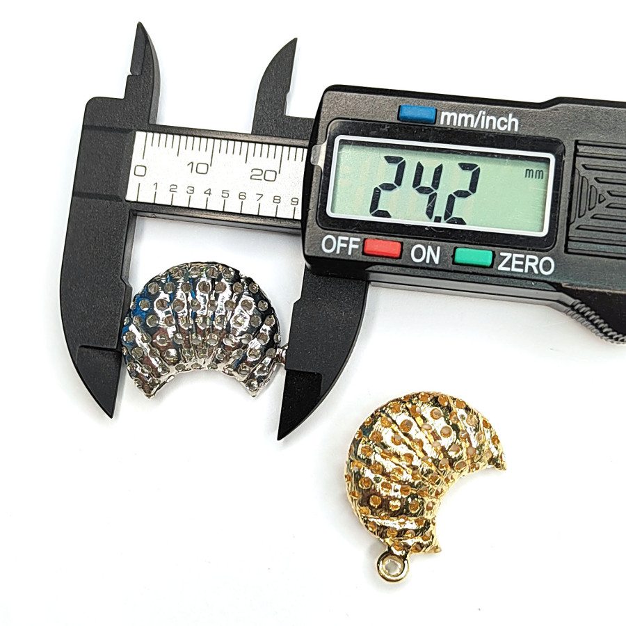 Подвеска Полумесяц 24 мм, штука