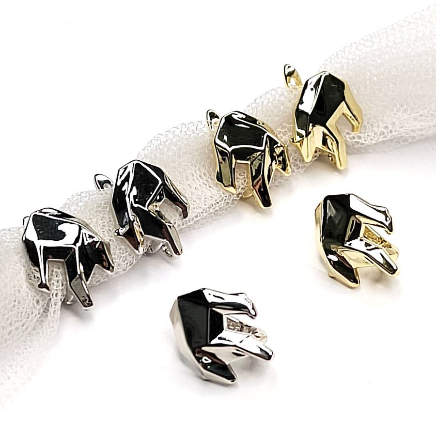 Швензы Мишки 15х13 мм, пара