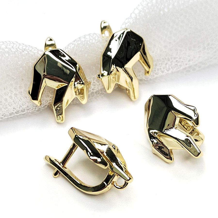 Швензы Мишки 15х13 мм, пара