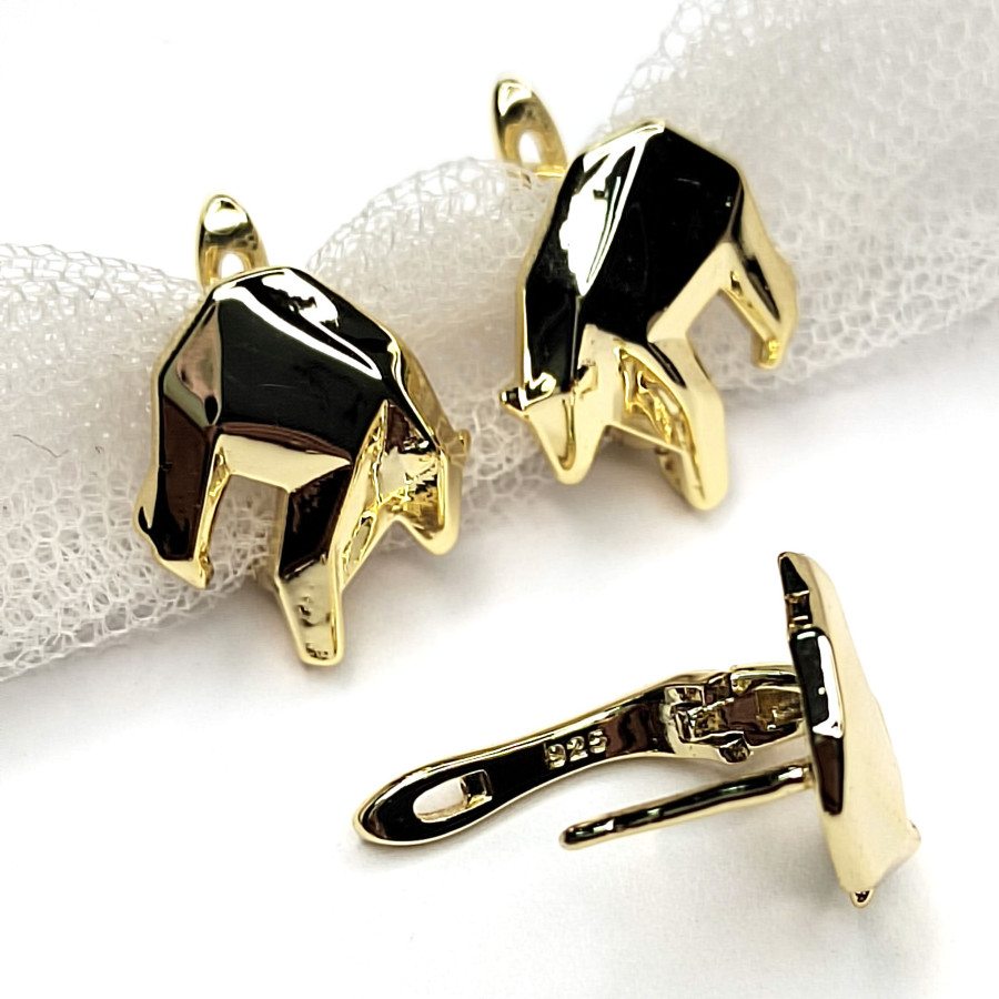 Швензы Мишки 15х13 мм, пара