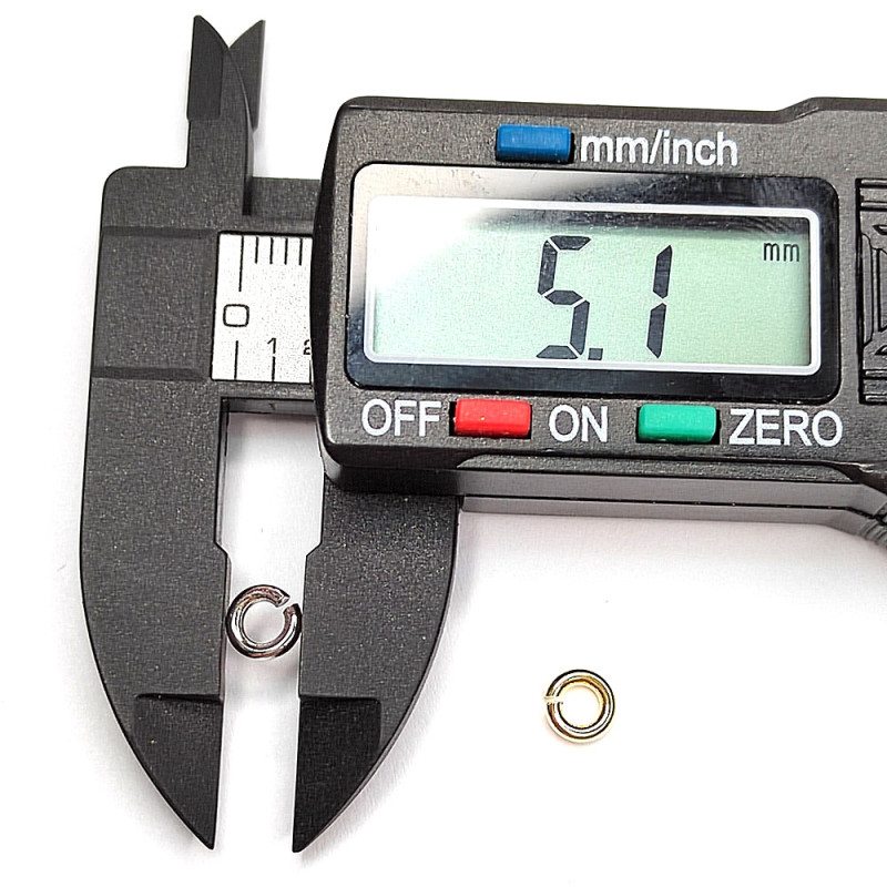 5х1,2 мм Колечки толстые Южная Корея, 10 штук