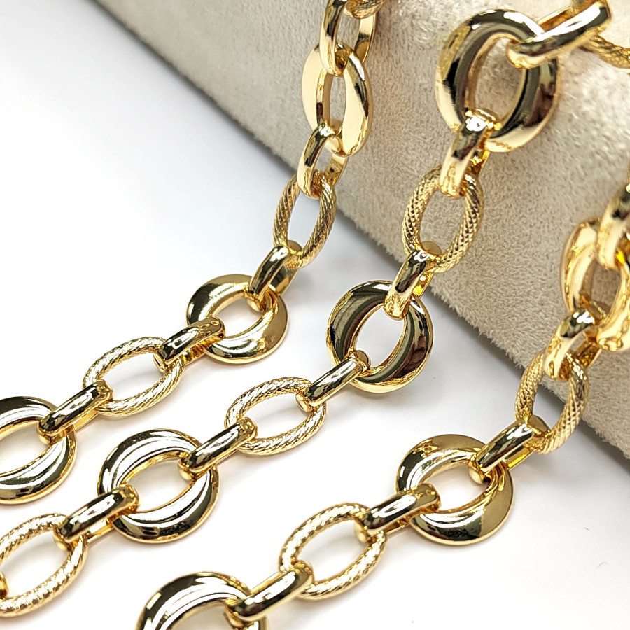 Цепь Круг / Овал 13 мм, 20 см