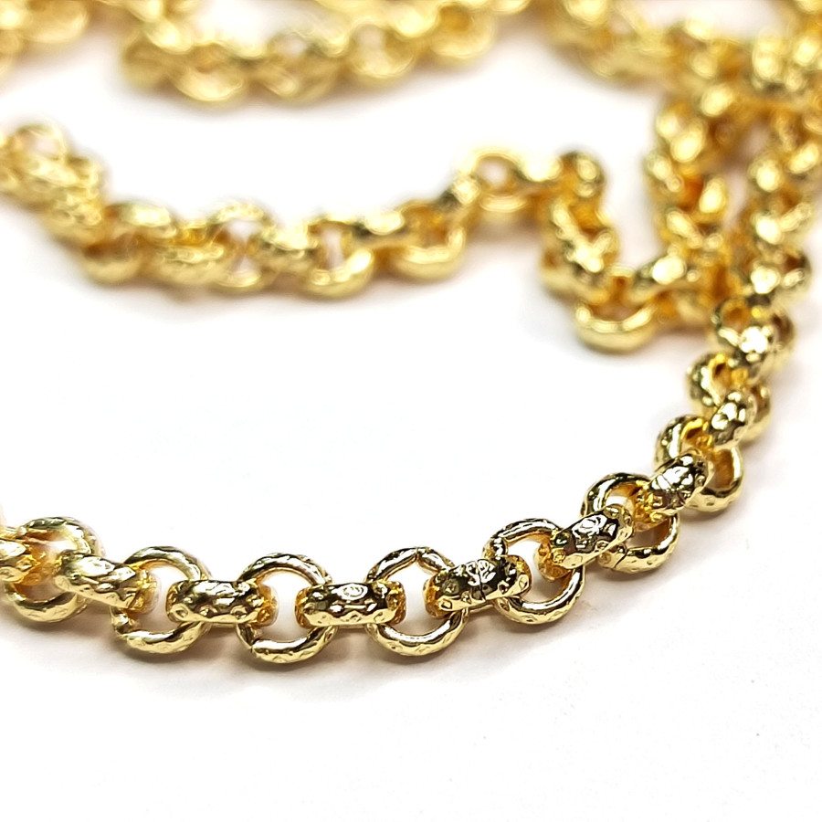 Ролло цепочка 3,5 мм с огранкой, 20 см