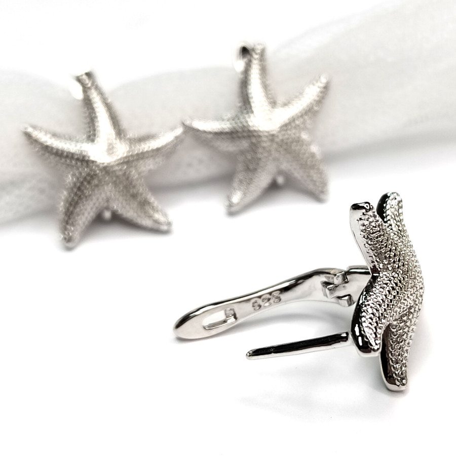 Швензы Морские звезды 17х15 мм, пара