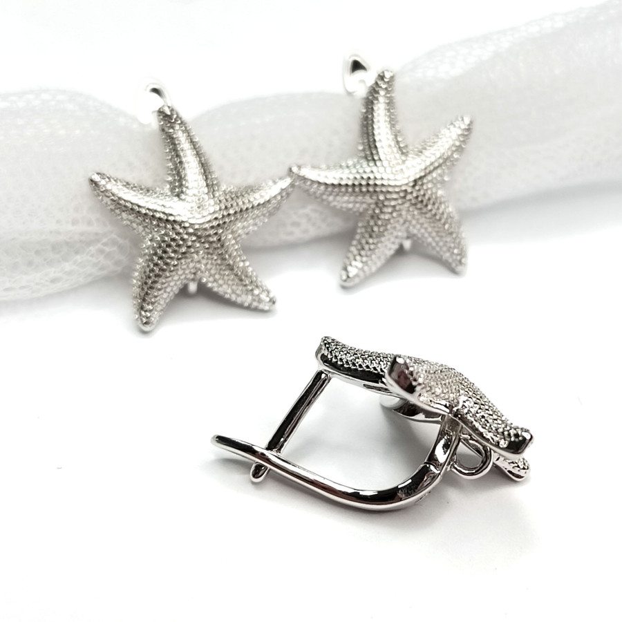 Швензы Морские звезды 17х15 мм, пара