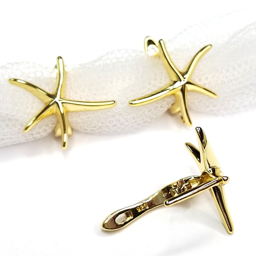 Швензы Морские звёзды 18х16 мм, пара