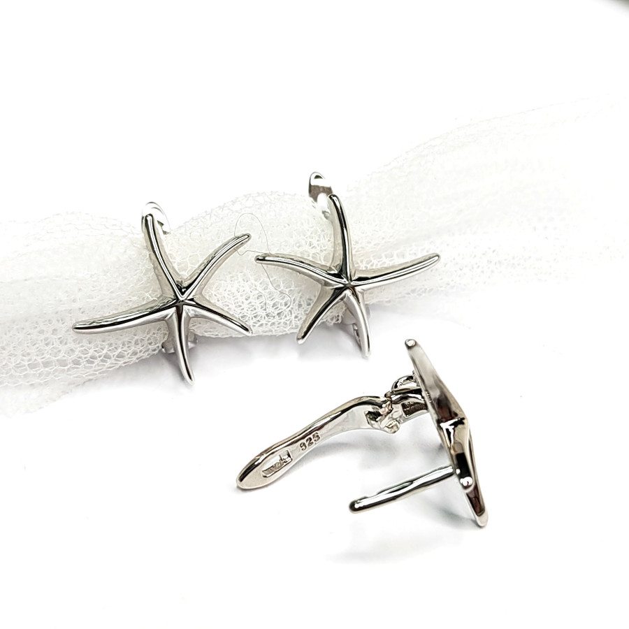 Швензы Морские звёзды 18х16 мм, пара