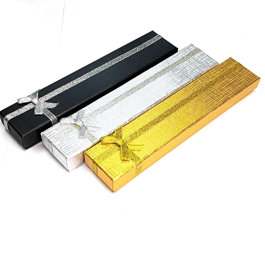 Коробочка картонная 20х4х2,5 мм для изделий Handmade