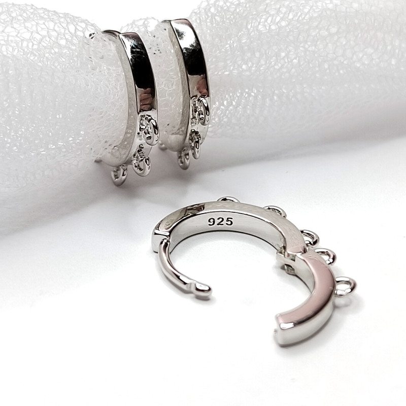 Швензы Кольца с петельками 15 мм, пара