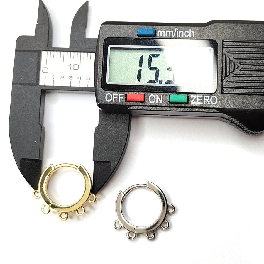 Швензы Кольца с петельками 15 мм, пара