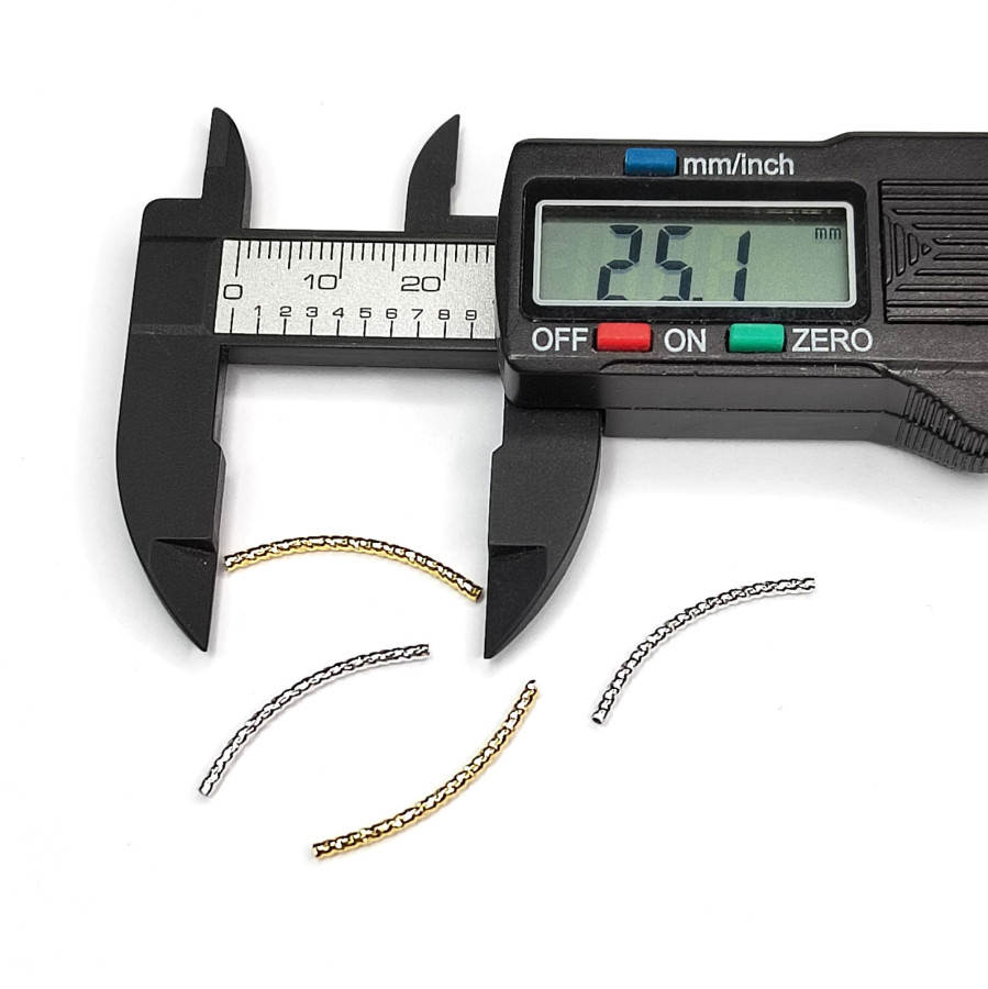 Разделительная трубочка узорная 25х1,5 мм, ШТУКА