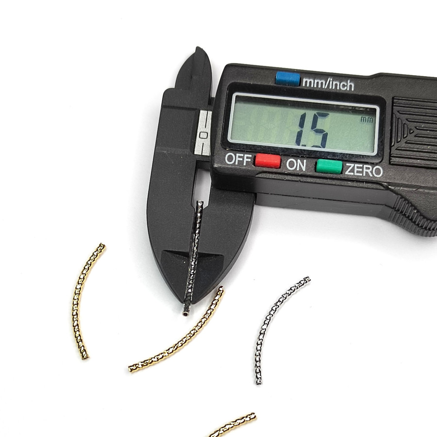 Разделительная трубочка узорная 25х1,5 мм, ШТУКА