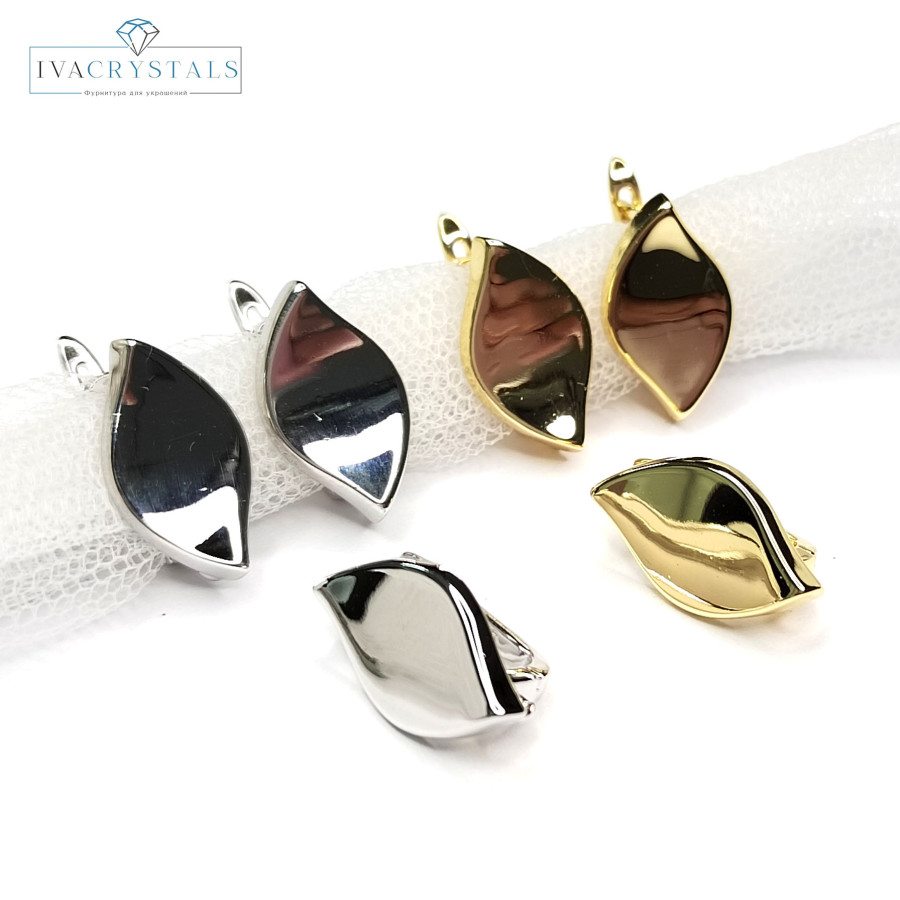 Швензы Ромбики 17,5х10 мм, пара