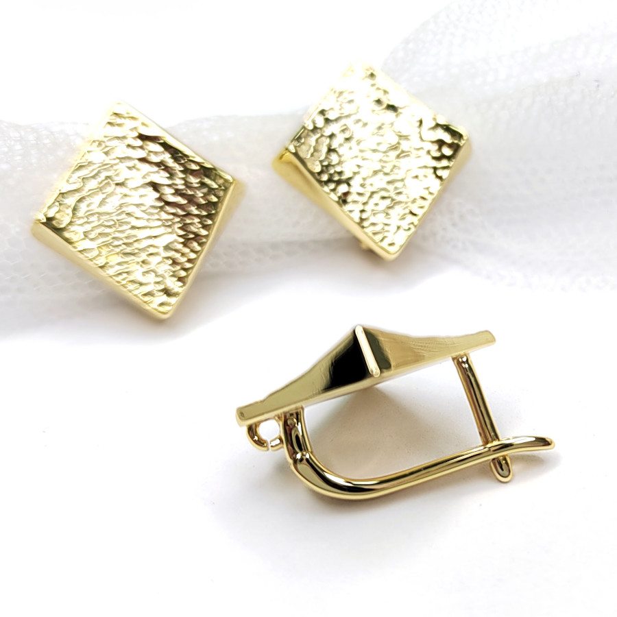 Швензы Ромбы текстурные 18х17 мм, пара