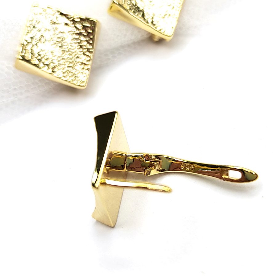 Швензы Ромбы текстурные 18х17 мм, пара