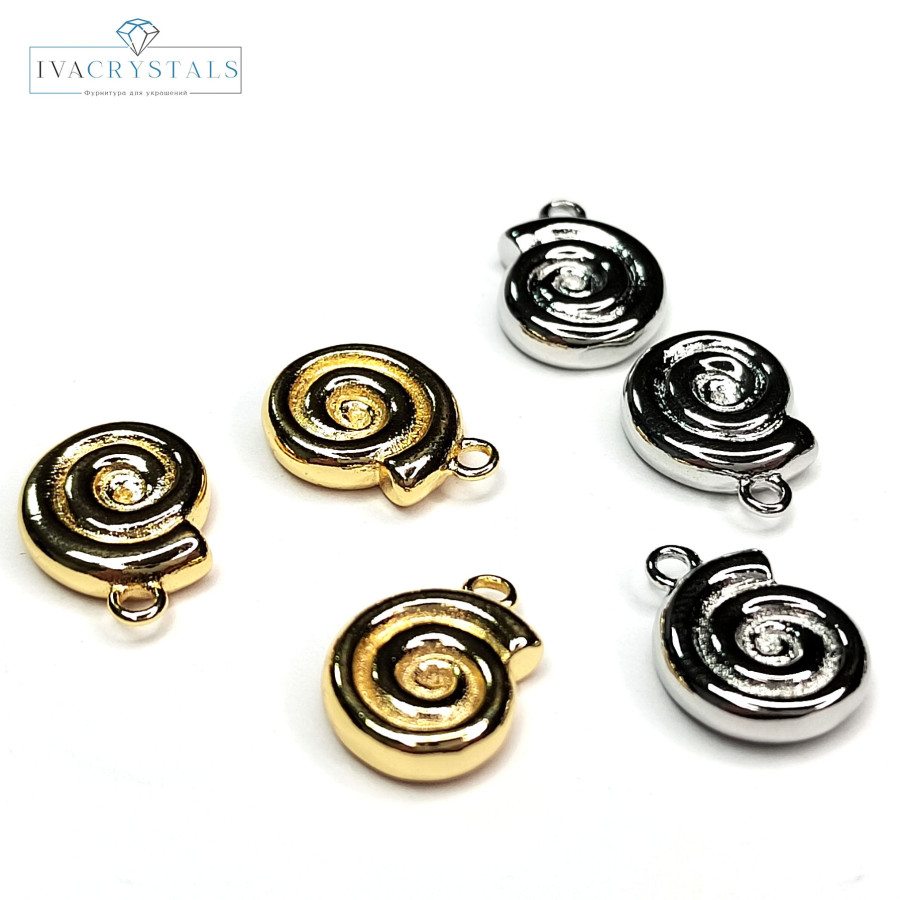 Подвеска Ракушка  9х12 мм, ШТУКА