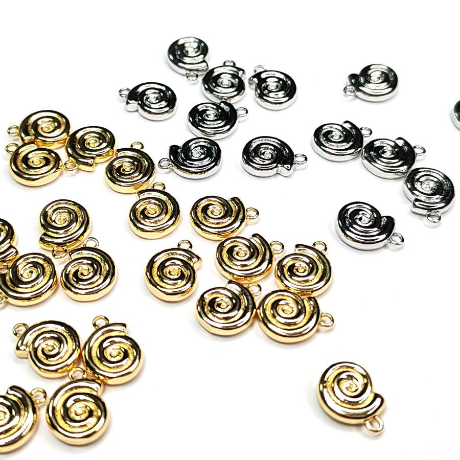 Подвеска Ракушка  9х12 мм, ШТУКА