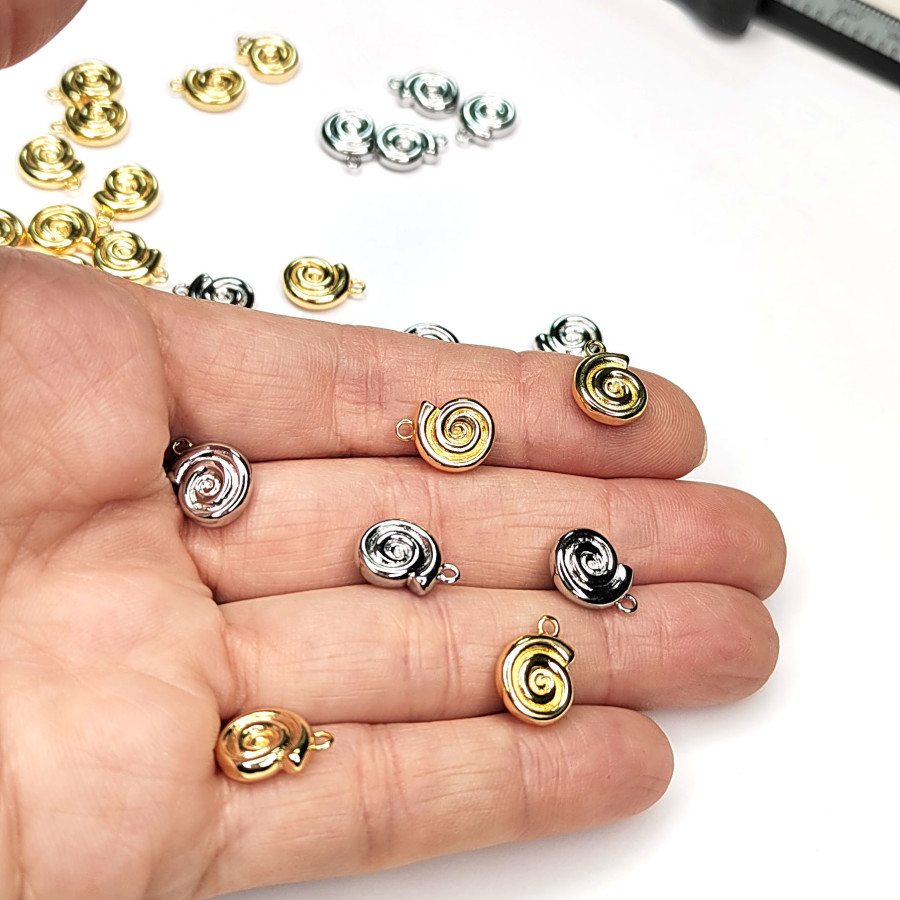 Подвеска Ракушка  9х12 мм, ШТУКА