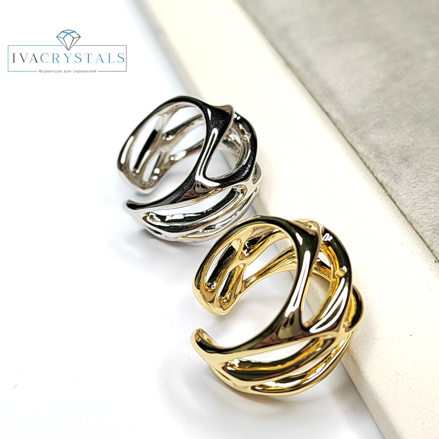 Кольцо широкое 24х15 мм, штука