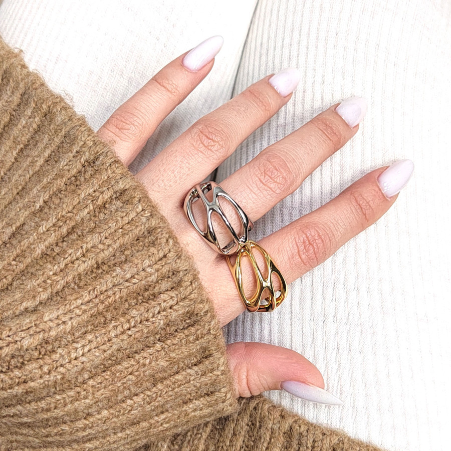 Кольцо широкое 24х15 мм, штука