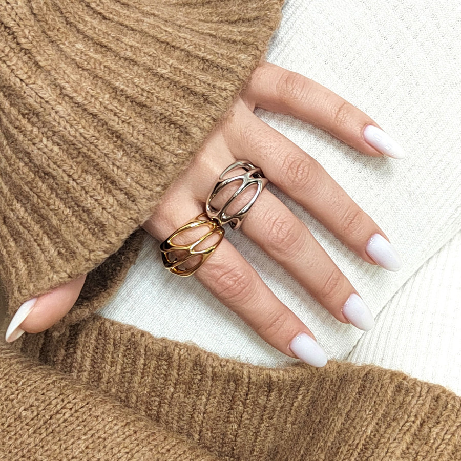 Кольцо широкое 24х15 мм, штука